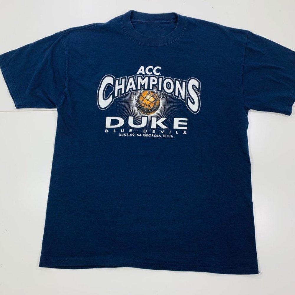 Duke University Basketball 2005 Acc Champions Shirt